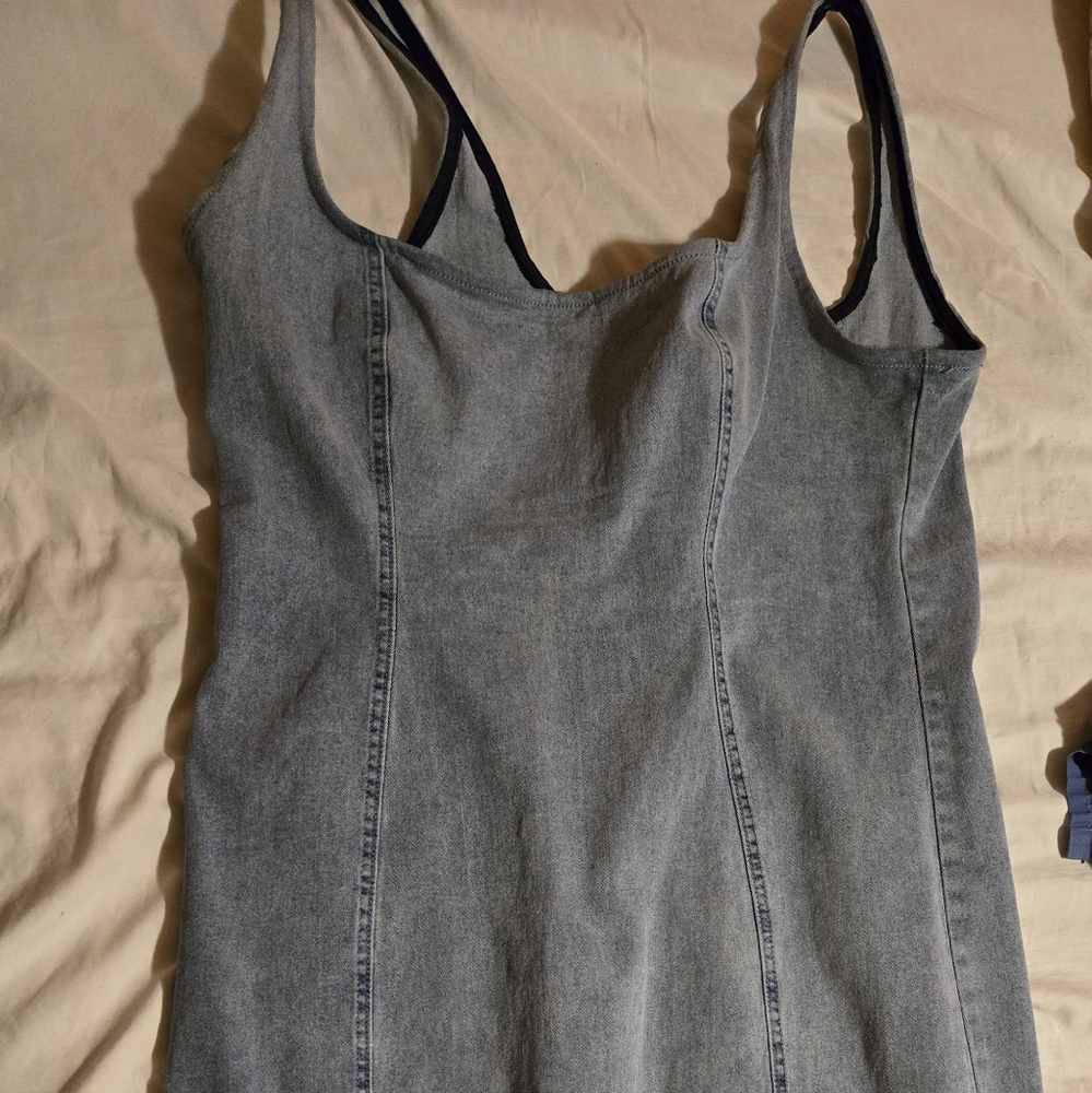Denim Sleeveless Dress